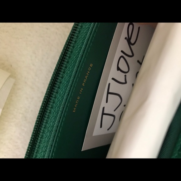 Chanel 18C Green Wallet on Chain - Picture 4 of 8